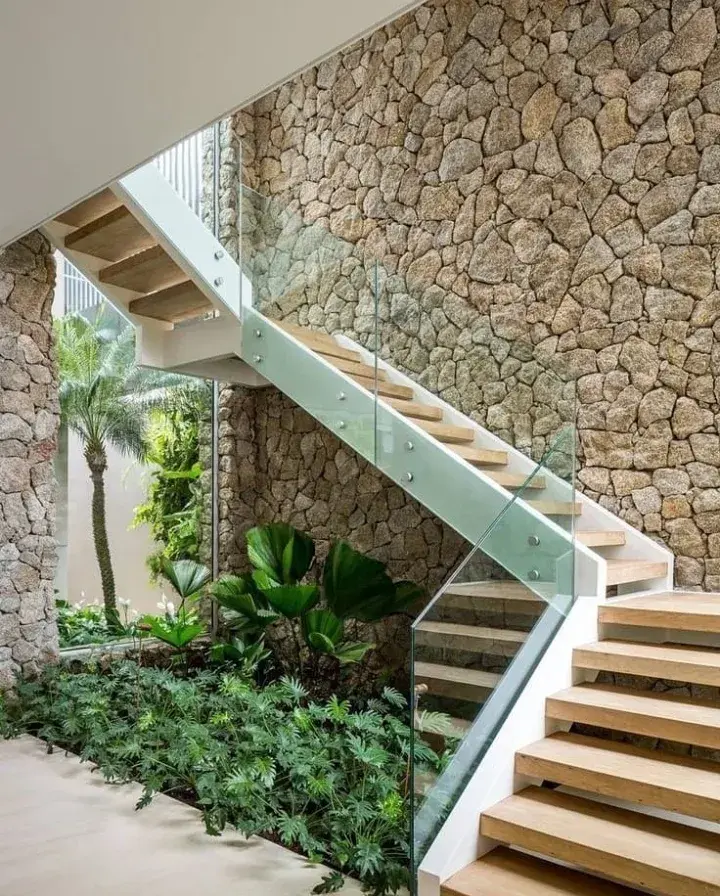 Residential staircase design by IDC Architects
